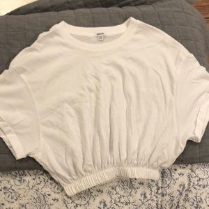 NWOT Garage White Crop Top